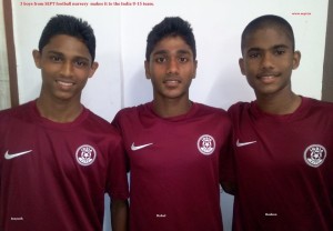 SEPT Boys for India U16 Team